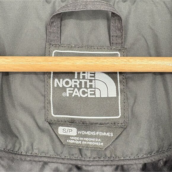 The North Face Womens 600 Goose Down Puffer Jacket S Black Ski Coat Outerwear - Picture 3 of 16